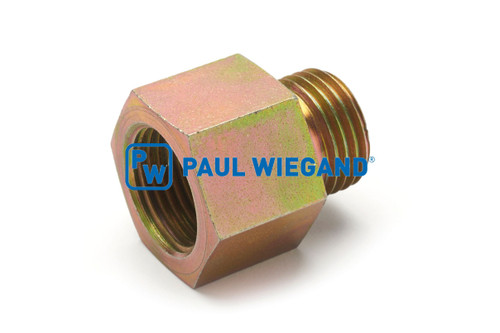 Reduziernippel RAVO 5er-Serie DIN/ISO 2353/8434-1 M16x1,5I - G3/8"A verzinkt  (60800206)