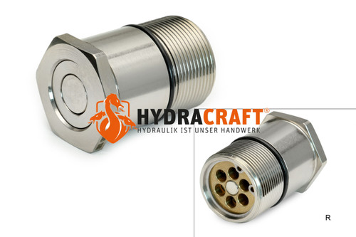Kupplung CEJN Hydraulik-Auto-Kupplung DN11 NBR M33x1,5 Messing  (41800002)