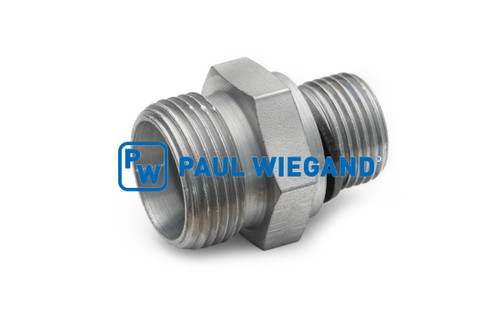 Einschraubverschraubung Bucher Municipal Wasserleiste DIN/ISO 2353/8434-1 G3/8"-15L (M22x1,5) ED verzinkt (68990166)