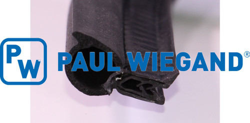 Kantenschutzprofil Dulevo Seitentür EPDM/Stahl b: 16 h: 28 s: 1,5-3,5 (Meterware) (58800005)