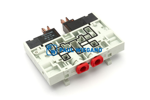 Sektion Johnston VT/VS 650 Ventilblock NC6U 24VDC 3/2 Wege (2x) (67054023)