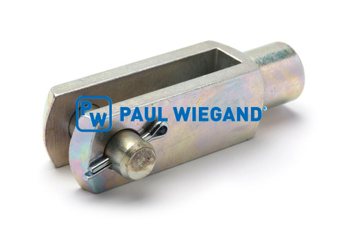 Gabelkopf Faun Viatec Normteile mit Bolzen Splint DIN/ISO 71752/8140 M16 verzinkt d: 21 l: 115  (61800151)