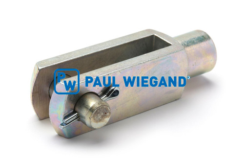 Gabelkopf Faun Viatec Normteile mit Bolzen Splint DIN/ISO 71752/8140 M16 verzinkt d: 21 l: 115  (61800151)