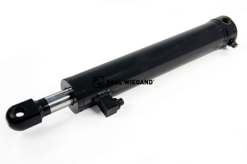 Hydraulikzylinder Johnston VT/VS 650 Verriegelung Heckklappe KS: 35 Hub: 320 EBM: 548 (67012130)