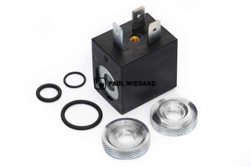 Magnetspule HS Fahrzeugbau HSS420 Kammverriegelung d: 8,2/16,6 l: 22 b: 28.5 h: 29 24VDC (05013062)