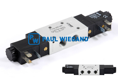 Wegeventil NTM OM-SBH Pneumatikanlage Tonnenklemmung 24VDC 5/2 Wege (25030622)