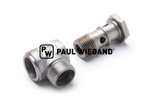 Schwenkverschraubung Zöller 2301 Delta DIN/ISO 2353/8434-1 M18x1,5-15L (M22x1,5) verzinkt ab 01/2003 (11990100)