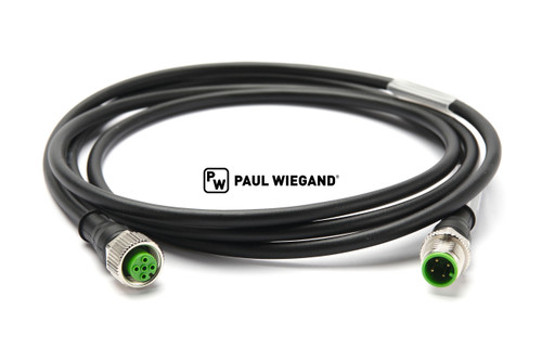 Steuerleitung Zöller Sensor Schutzbügel M12x1-M12x1 4-polig 4x0,34mm² lg: 1500 (11380048)