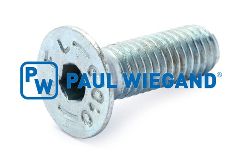 Senkschraube mit Innensechskant Schaltfahne Trägerplatte M5x16 verzinkt 10.9 (05050603)