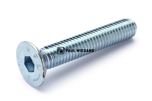 Senkschraube mit Innensechskant DIN/ISO 7991/10642 Vollgewinde M6x35 verzinkt 8.8 (60800010)