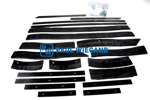 Reparatursatz Faun Vario/PowerpressAusschubwand inkl.Abstreifgummi,Klemmleisten,Schrauben,Federringe (01027622)