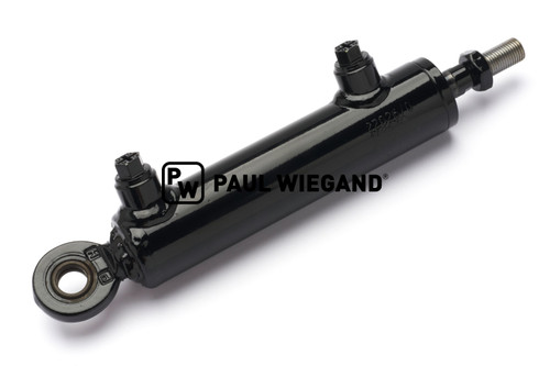 Hydraulikzylinder Bucher Municipal Citycat 5000 Aufhängung Besenarm links KS: 16 Hub: 100 EBM: 270 EURO 3/4 (68044028)