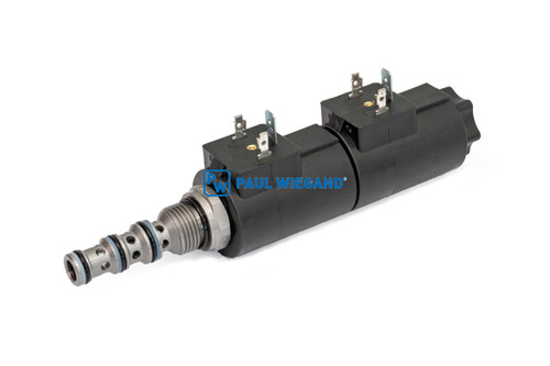 Wegeventil Bucher Municipal Citycat 5006 Steuerblock Kehrgutbehälter 24VDC 4/3 Wege (68044687)