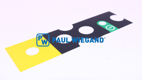 Beschriftung HS Fahrzeugbau Olympus Bedieneinheit Heckteil l: 252 b: 72 s: 0.25 4-fach (05050506)