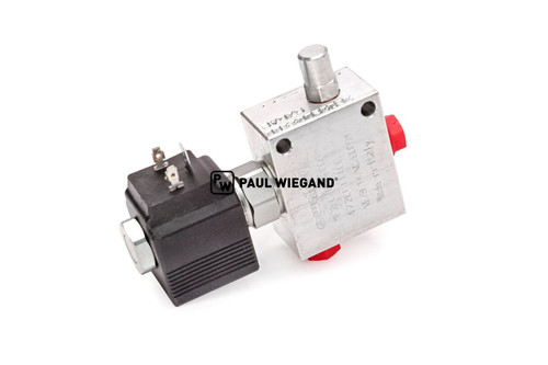 Steuerblock Dulevo 5000 Besen Anhebung links/rechts 24VDC 2/2 Wege (58014260)