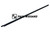 Schiene Hako Citymaster 1600 Seitenscheibe rechts l: 570  (65016037)