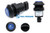 Drucktaster Faun Variopress "HECKTEIL SCHLIESSEN" blau (01027553)