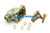 Flanschverschraubung Faun Viatec AK 461 Wasserpumpe rechts (61082087)