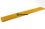 Schürfleiste Johnston C401 Grobgutklappe PUR l: 855 b: 120 s: 8  (67032113)