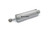 Pneumatikzylinder Bucher Municipal Cityfant 60/6000 mit Gelenkkopf Hubvorrichtung Tellerbesen KS: 20 Hub: 120 EBM: 285 (68064050)