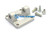 Bodenbefestigung Bucher Municipal Cityfant 60/6000 Pneumatikzylinder Kehrwalze d: 16 KD: 80 (68062099)