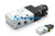 Wegeventil Faun Sidepress Tonnenklemmung Zylinder Staubklappe 5/2 Wege  (01077022)