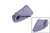 Montageplatte Johnston C400/5000 Besenarm Halter rechts unten  (67032098)