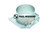 Flansch Faun Viatec AK 461 Saugschlauch links/rechts oben D: 255 (61086010)
