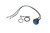 Drucktaster Hako Citymaster 2200 komplett Armlehne Besensteuerung blau (65094112)