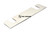 Ausgleichsblech Zöller Medium XL - XXL Trägerplatte 150x40x1  (11012015)