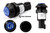 Bouton-poussoir Faun Skylift, unité de commande de déversement « Descente », bleu (01170026)