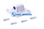 Bodenbefestigung Faun Viatec Normteile Pneumatikzylinder ISO 15552 KD: 100 (61800413)