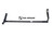 Tragrahmen Brock SL 180 Kehrwalze Zubringerbesen l: 1500 (64022023)