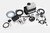 Kameraset Motec Ametek Winterdienst 100° Kamera - 7" Monitor - 15m Kabel (79010072)