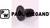 Senkschraube mit Innensechskant 1/4"-28UNFx12 brüniert  (63015301)