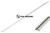 Profilschiene Bucher Municipal Citycat 2020 Rahmen mit Sieb vorne l: 1252 quer "C"-Form  (68036083)