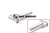 Anschlussstück Johnston C401 Strebe Hydraulikzylinder Besenarm M20x1,5  (67032086)