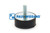 Gummi-Metall-Puffer Zöller 2500 Diamond M10 55° Shore D: 50 h: 20 Typ"D"  (11263007)