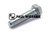 Sechskantschraube DIN/ISO 933/4017 M6x25 verzinkt 8.8  (90000171)