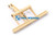 Behälterverriegelung Zöller 2405 Rotary III komplett links  (11051001)