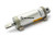 Pneumatic cylinder Bucher Municipal Cityfant 6000 complete Suction shaft KS: 20 Stroke: 60 EBM: 253.5 (68084003)