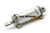 Pneumatikzylinder Bucher Municipal Cityfant 6000 komplett Saugschacht KS: 20 Hub: 60 EBM: 253.5 (68084003)