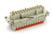 Buchseneinsatz Haller X2 24-polig (N25-48)  (03990033)