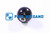Kugelknopf Hako Citymaster 600 Schlauch Quetschventil DIN 319 M5 D: 20 schwarz  (65074013)