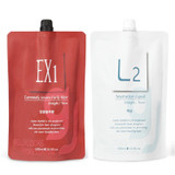 NK Goldilocks Professional EX1 Perm for Curly/Extremely Curly Hair Neutraliser Set 500ml