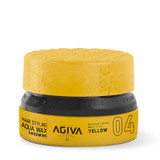 agiva yellow wax aqua wax ultra strong navy blue ml new packaging