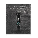 StyleCraft by Silver Bullet Saber Digital Brushless Hair Trimmer - Black