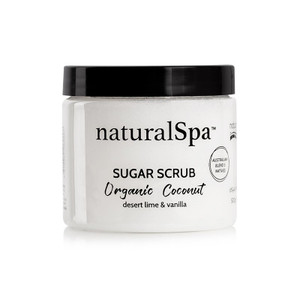 Natural Spa Sugar Scrub Organic Coconut 500g