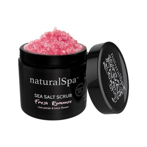 Natural Spa Sea Salt Scrub Fresh Romance 500g