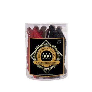 999-Premium-Pin-Crocodile-Clips-Small-Assorted-Colours-18pcs 999-Premium-Pin-Crocodile-Clips-Small-Assorted-Colours-18pcs